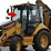 CATERPILLAR 428 e/432e/434e/444e 2006- стекло лобовое верхнее ( триплекс ) ( 985х1355 )