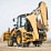 Caterpillar 125 К (428f2/432f2/434f2/444f2) стекло заднее закалённое
